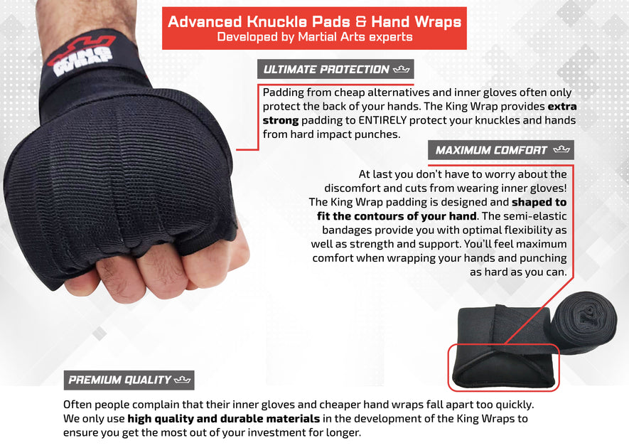 KING WRAP Game Changing Knuckle Wrist Protection – KING SPORTS PRO