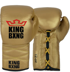 KING BXNG - Pure Gold Boxing Gloves