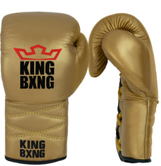 KING BXNG - Pure Gold Boxing Gloves