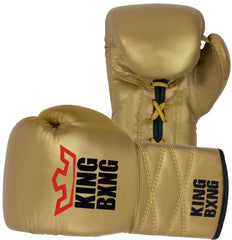 KING BXNG - Pure Gold Boxing Gloves