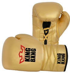 KING BXNG - Gold Star Boxing Gloves